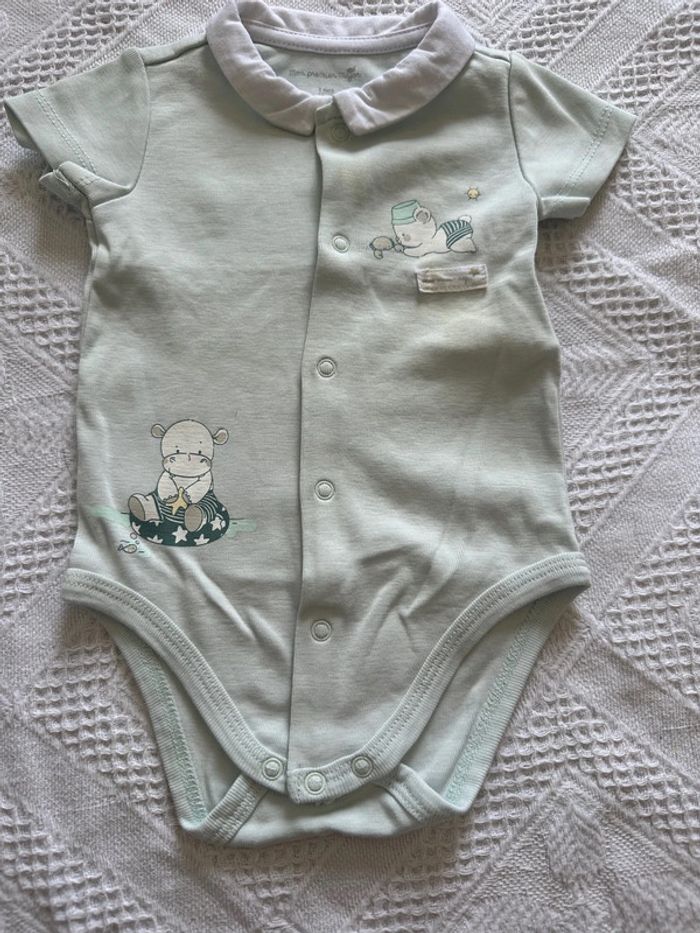 Bodie avec col sergent major