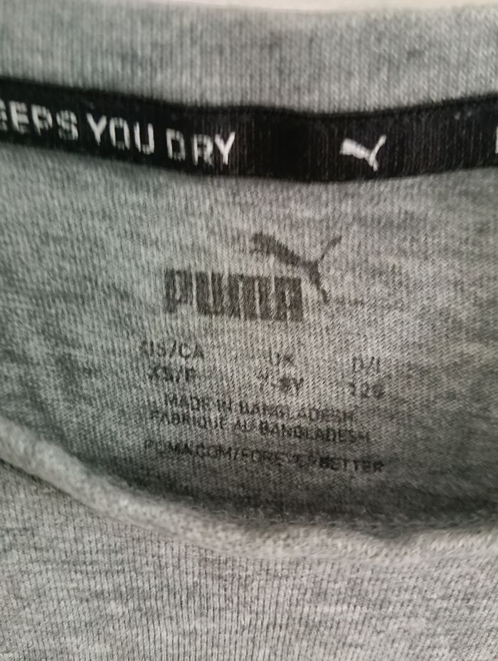 Tee-shirt gris puma - photo numéro 2