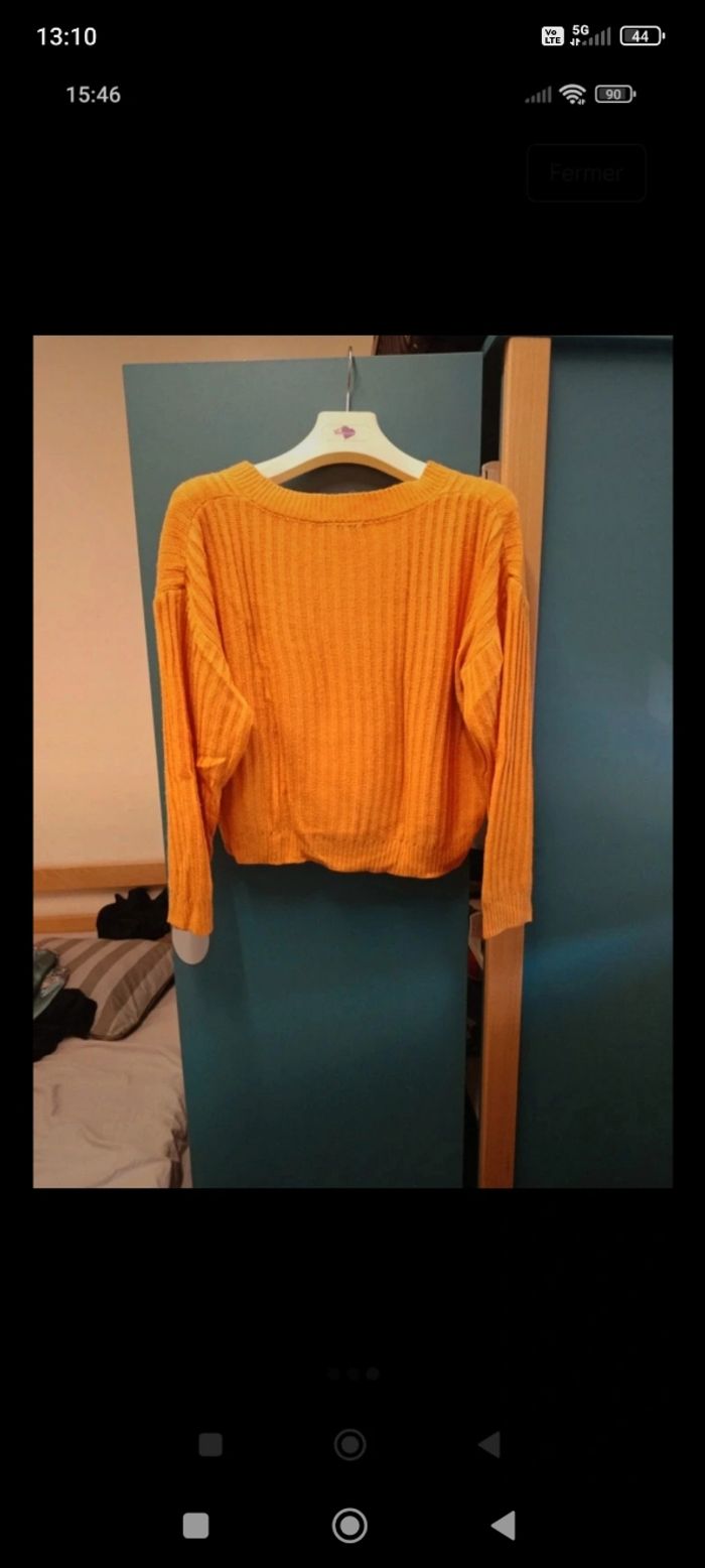 Pull col v - photo numéro 3