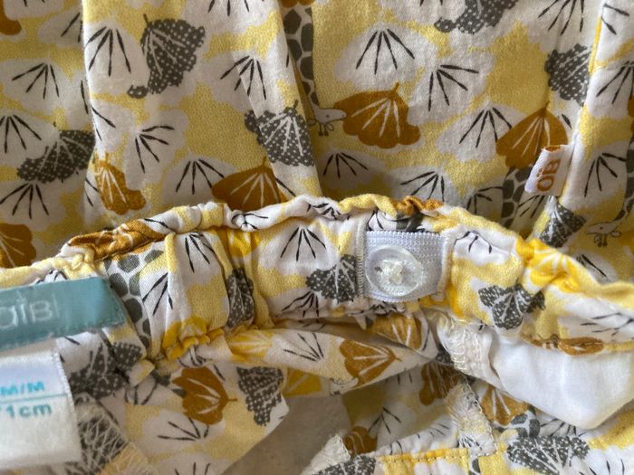 pantalon léger imprimé girafes bébé 9 mois - photo numéro 6