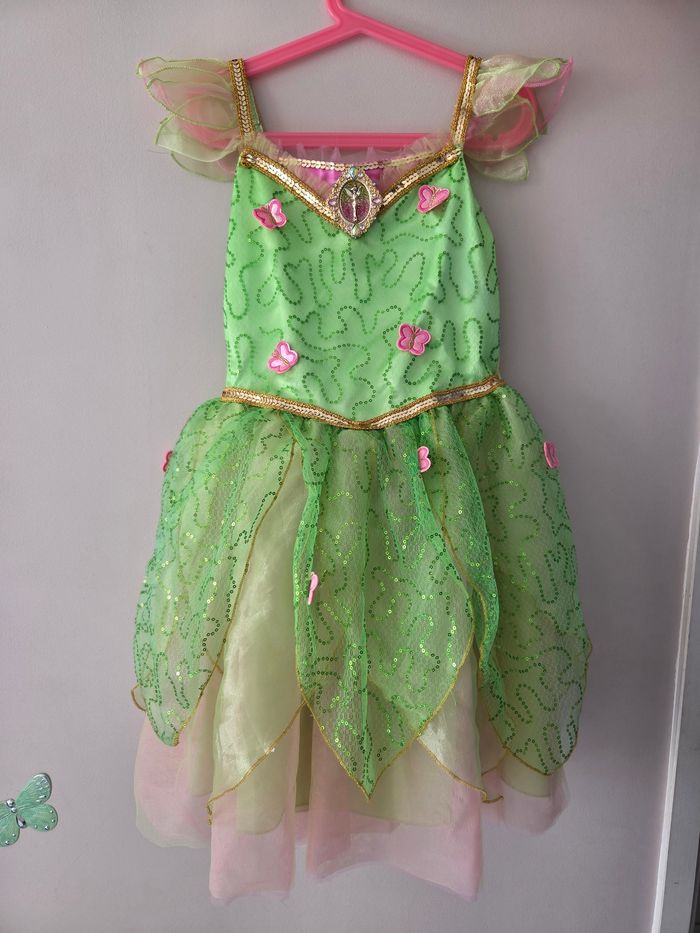 Déguisement / Costume Fée clochette Disney 7/8 ans