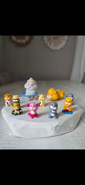 Figurines Zouzou pet 