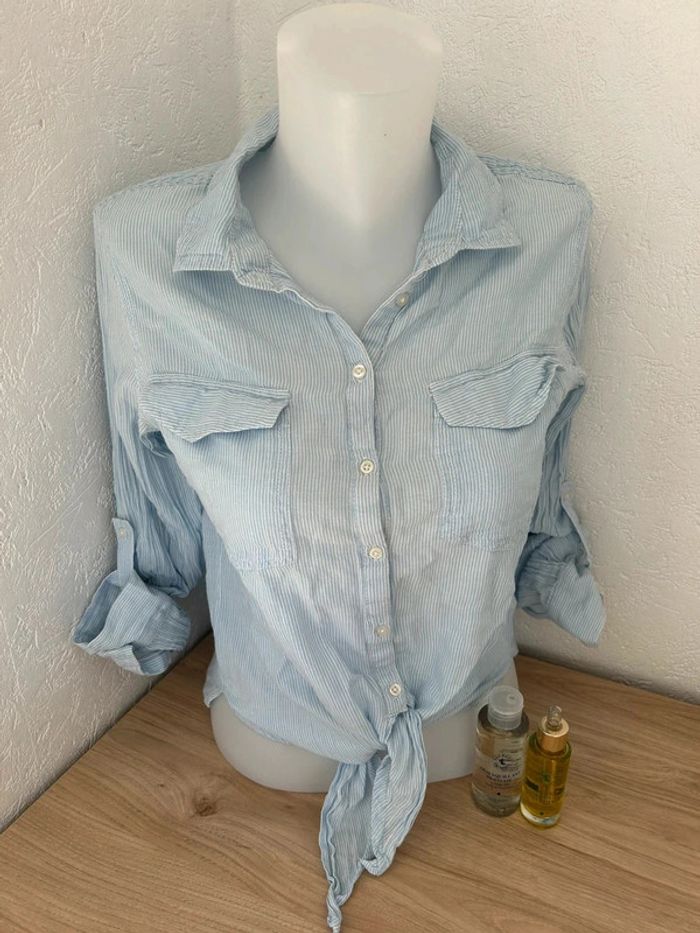 🌟 Chemise nouée à rayures Jennyfer 🌟 - photo numéro 2