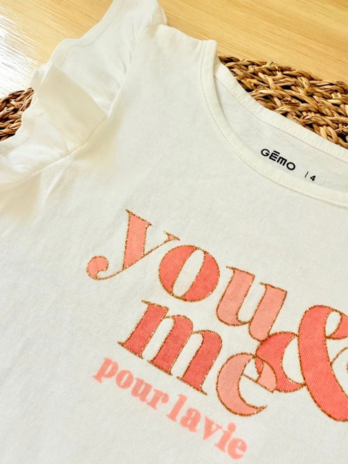 Lot 5 tee-shirts Gémo - photo numéro 7