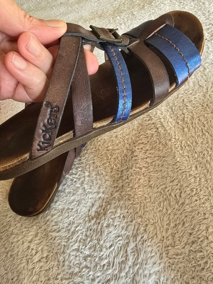 Sandales 🍒Kickers🍒pointure 37 non négociable - photo numéro 3