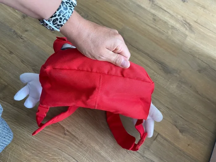 🔥 Sac à dos McDonald’s monstre rouge – Collector vintage 2012 – Rare 🔥 - photo numéro 5