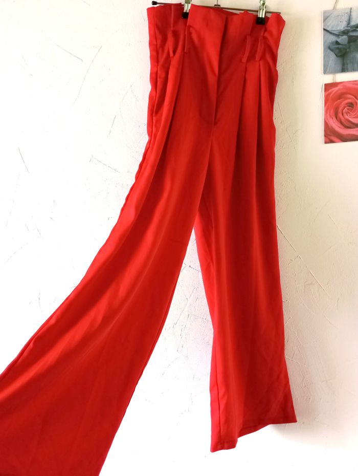 🌸Pantalon ample, Cherry koko, taille S - photo numéro 2