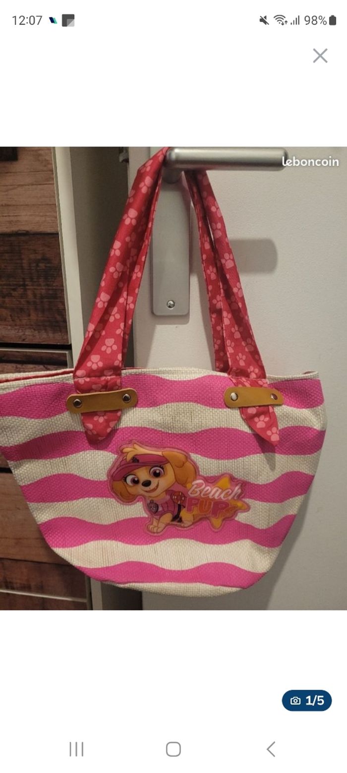 Sac cabas pour enfant Pat Patrouille💕