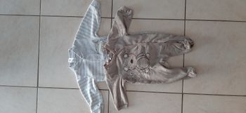 Lot de 2 pyjamas hiver