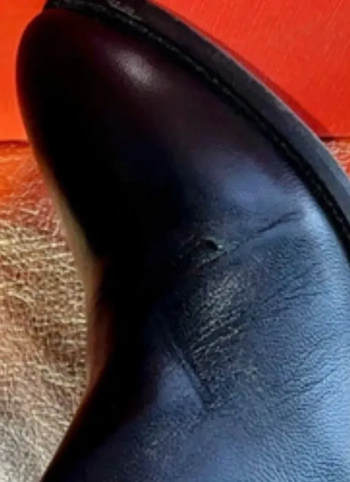 Borines en cuir et strass taille 38, Tres Bon État - CafeNoir - photo numéro 14