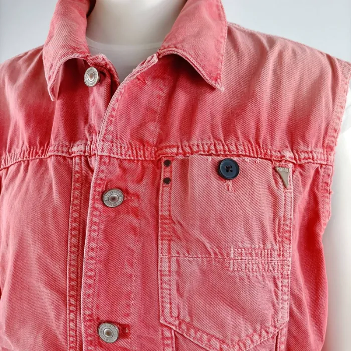 Veste en jean Vintage années 80 - Antony Morato - Taille L A1213 - photo numéro 7