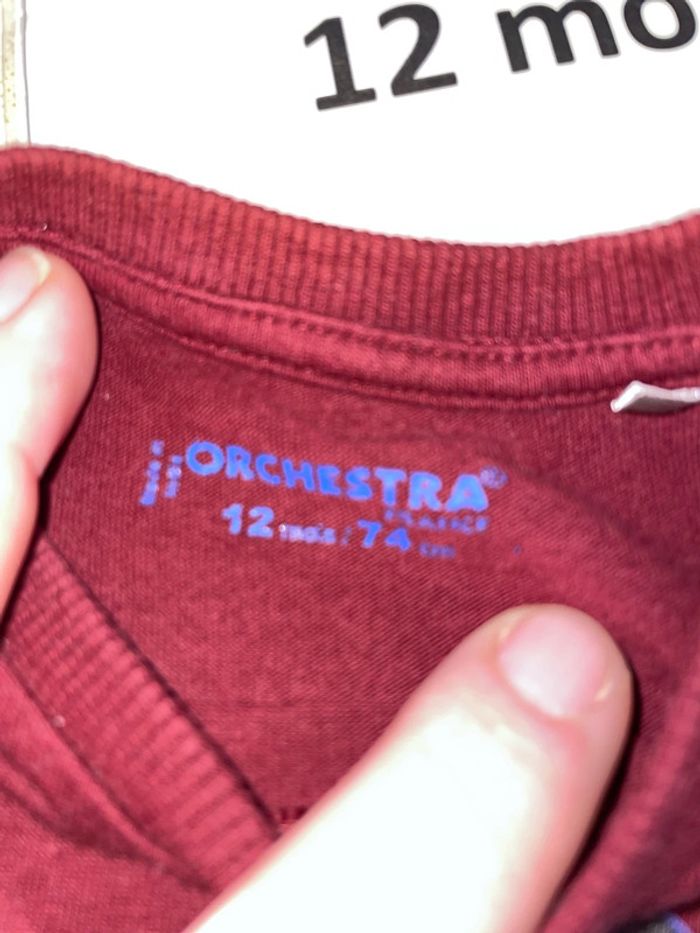 Tee shirt orchestra 12 mois neuf - photo numéro 3