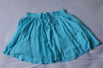 Jupe bleu ciel