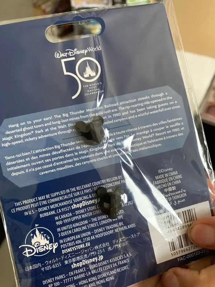 Pin's disney big thunder mountain 9/12 - photo numéro 2