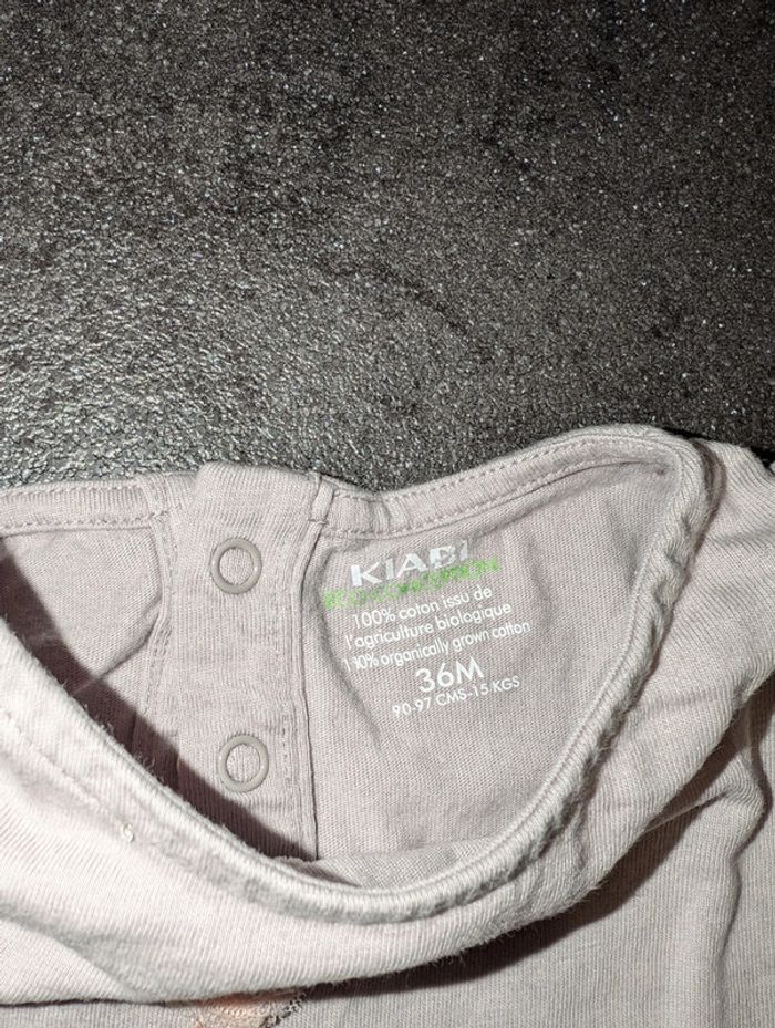 T-shirt à manches longues fille 3 ans - photo numéro 3