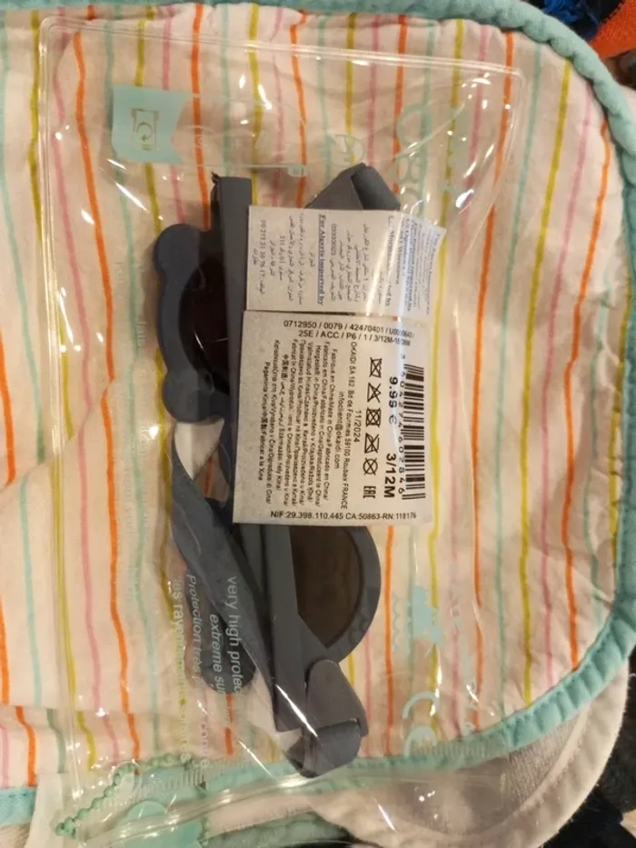 Lunette de soleil bébé