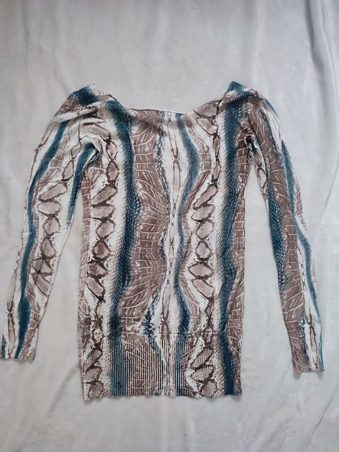 Robe tunique motif serpent taille unique - photo numéro 3