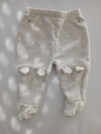 Pantalon avec pieds 3 mois grain de blé