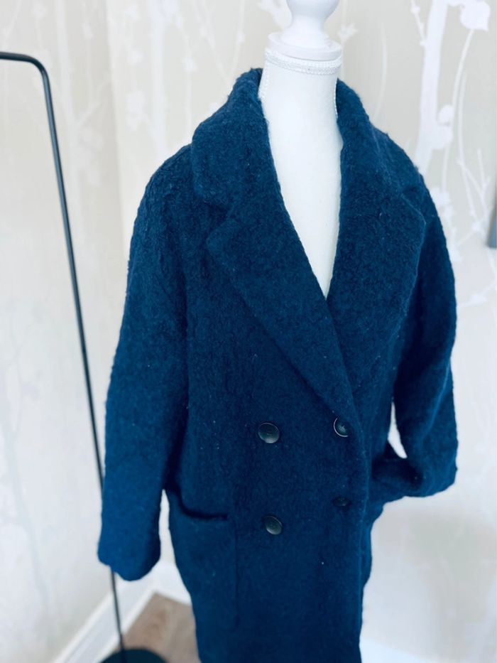Manteau bleu marine