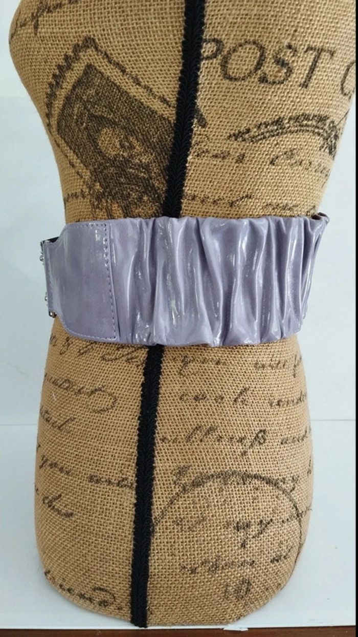 Ceintures 70 cm élastique lilas argenté femme - photo numéro 6