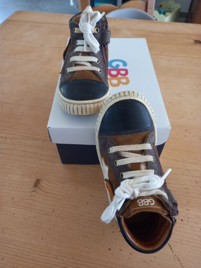 Jolies chaussures garçon GBB  marron 24 - photo numéro 8