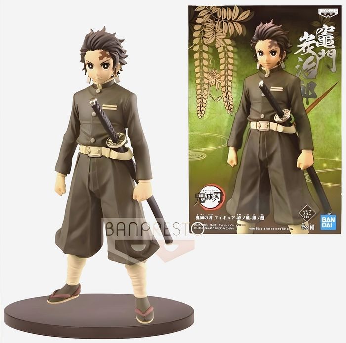 Demon Slayer - Figurine Tanjiro Kamado Kizuna no Sou Special Color - banpresto