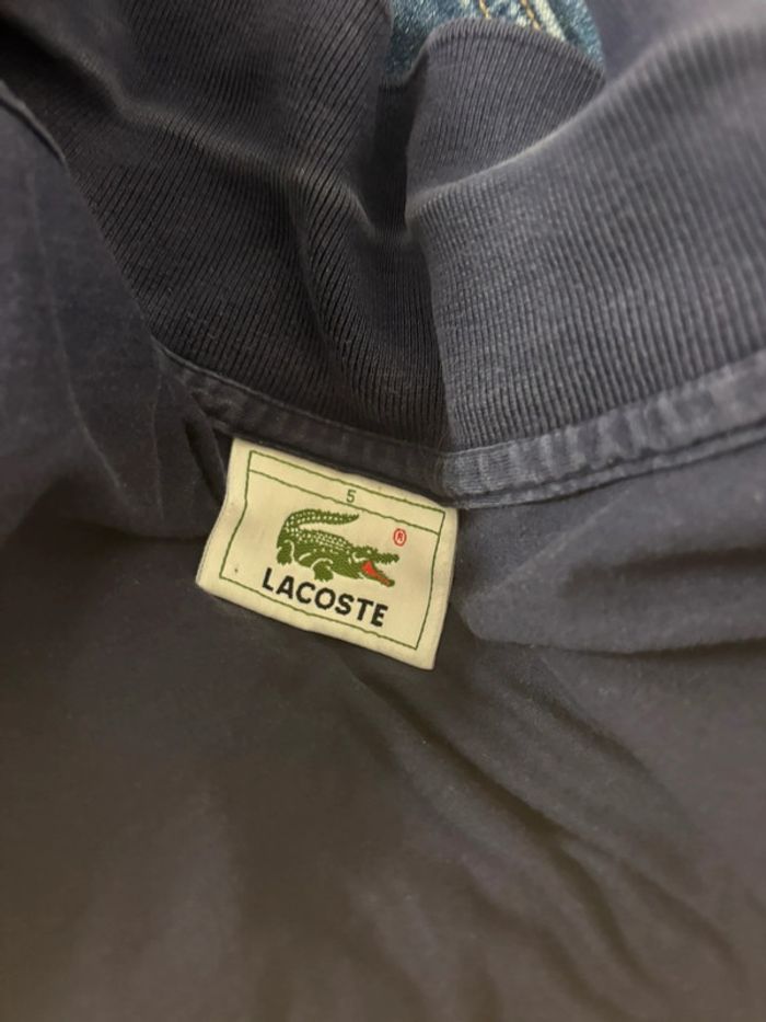 Polo Lacoste Original - Taille L - Bleu Marine - photo numéro 8