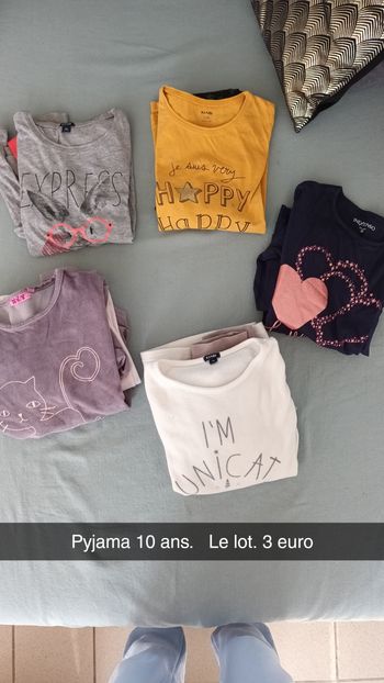 Pyjama fille 10 ans