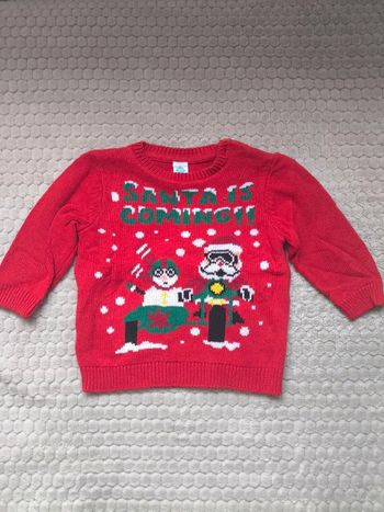 Pull de Noël Tex Baby 18 mois