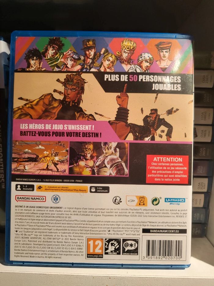 Jojo's Bizarre Adventure All Star Battle PS5 - photo numéro 3