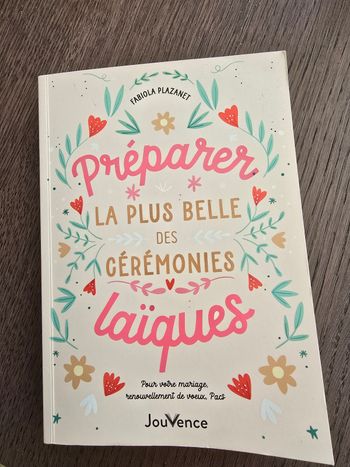 Livre - préparer la plus belle des cérémonies laïques