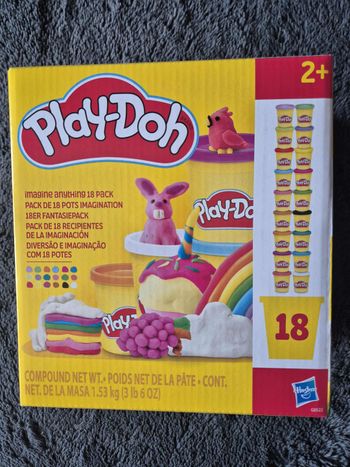 Play-Doh Pack de 18 pots imagination