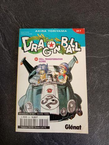 Manga - Dragon Ball - Cell, transformation ultime - Numéro 64