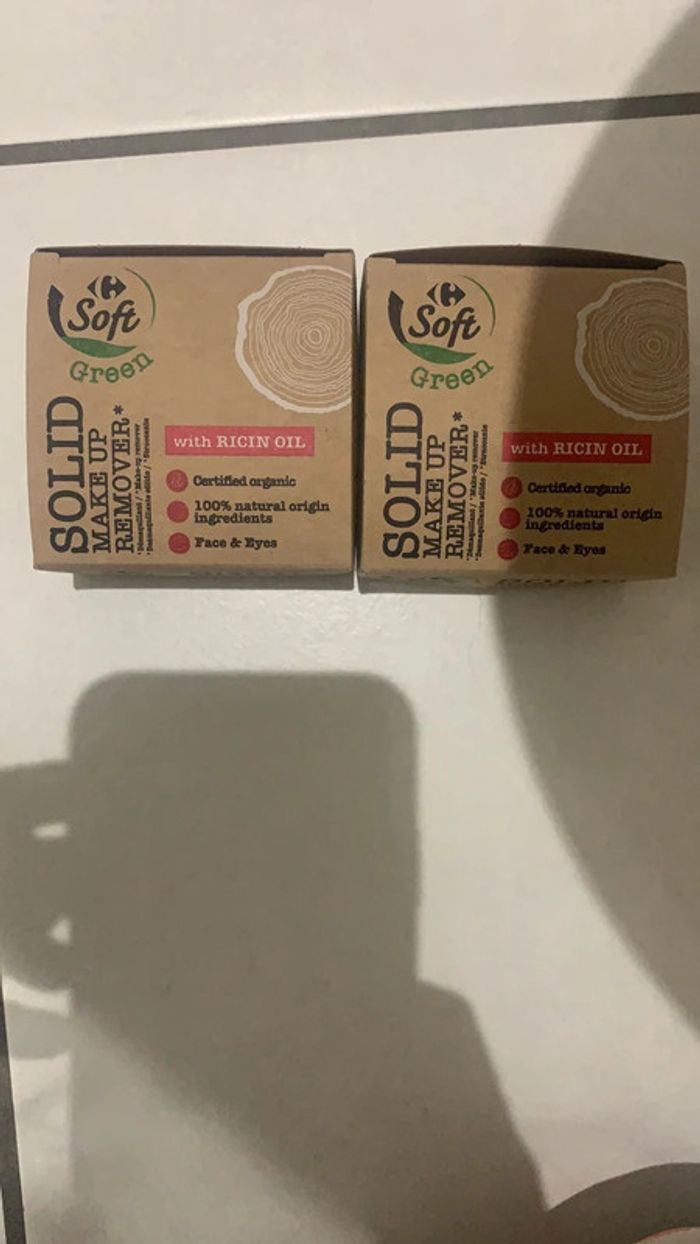 Démaquillant solide