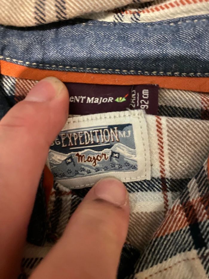 Chemise sergent major taille 24 mois - photo numéro 2