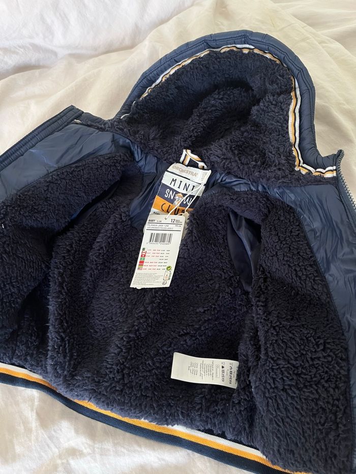 Doudoune intérieur fausse fourrure 12 mois - photo numéro 3