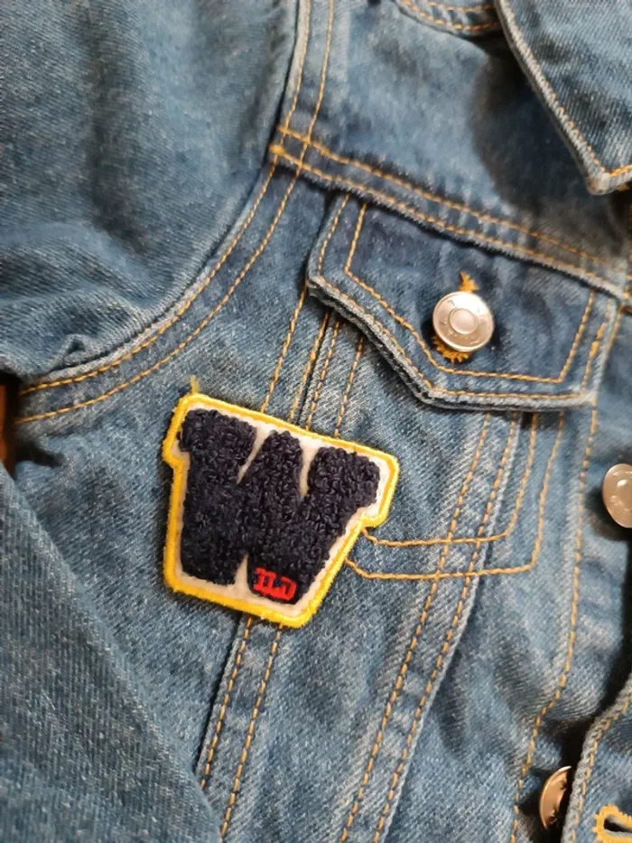 Veste en jean neuve 4 ans - photo numéro 3