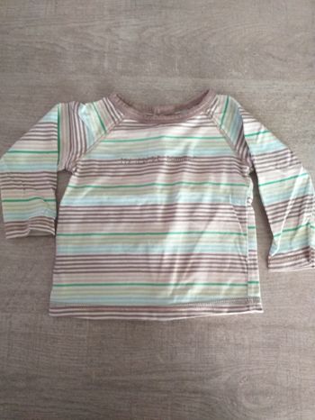 T-shirt manches longues TAO garçon 9 mois