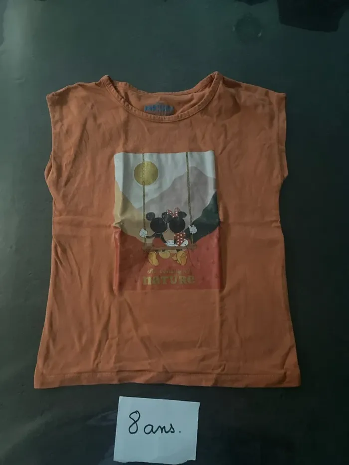 Teeshirt manches courtes Mickey