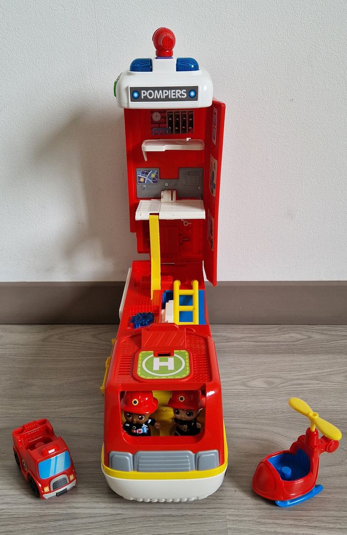 Tut Tut Copains - Super Camion Caserne De Pompiers - photo numéro 2