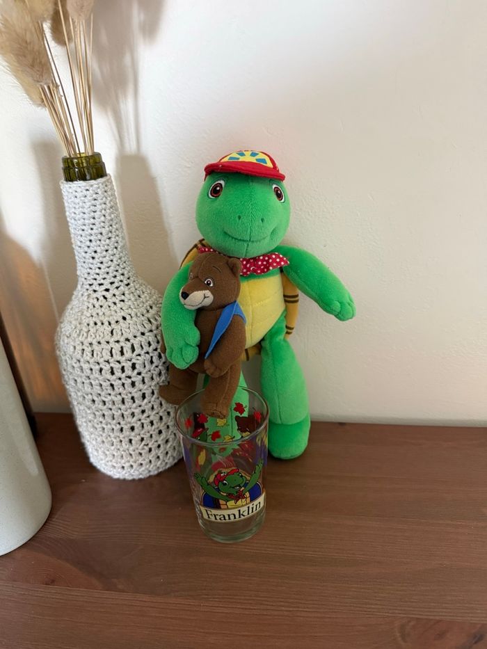 Peluche et verre Franklin - photo numéro 4