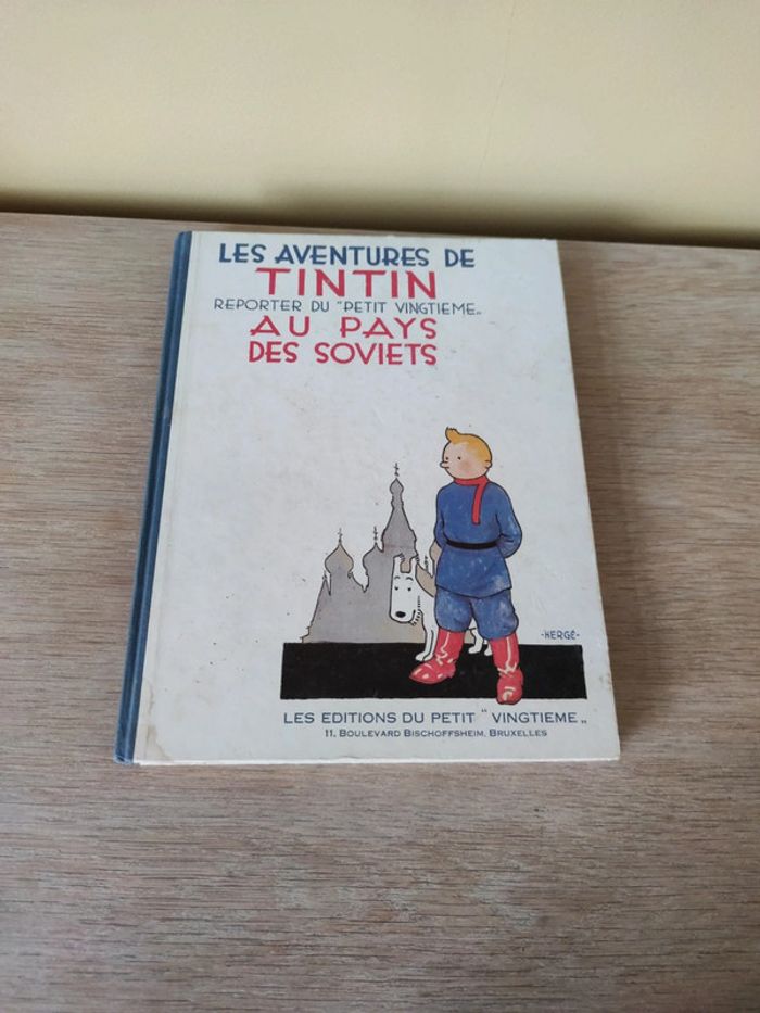 Tintin au pays des Soviets
