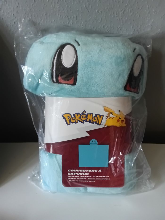 Pokemon plaid pokemon avec capuche carapuce - photo numéro 2