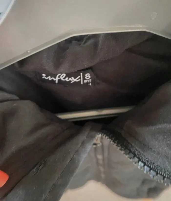 Gilet polaire bi matière 8 ans influx - photo numéro 3