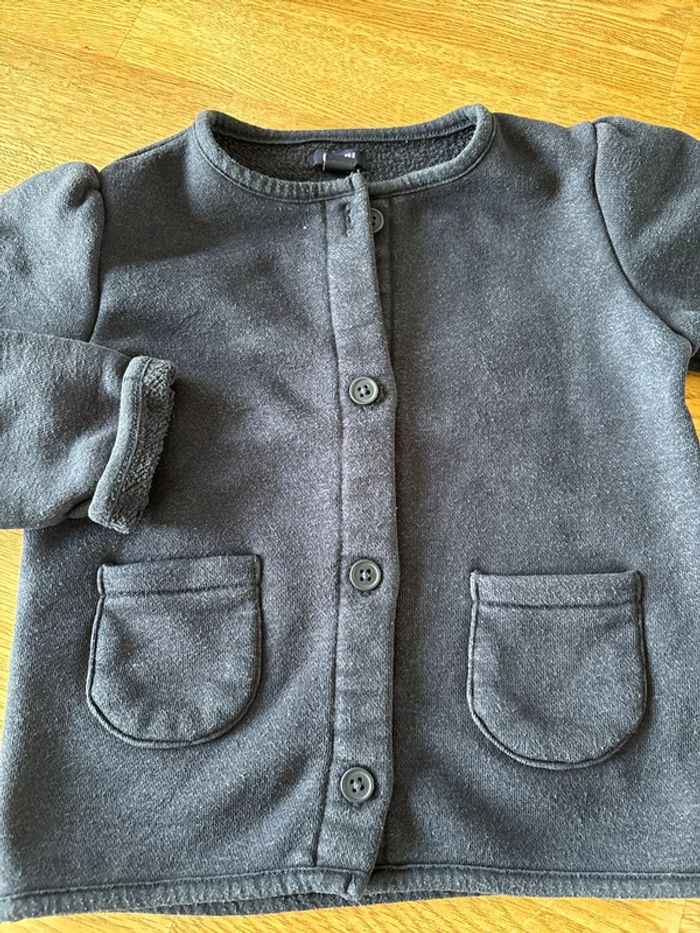 Veste bleu marine 3 ans - photo numéro 2