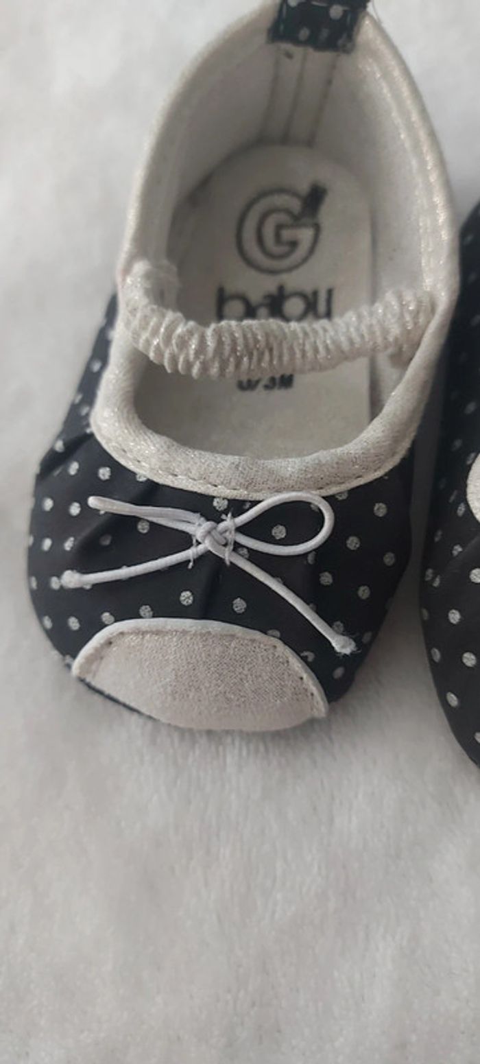 Chaussure bébé ballerines 0  3 mois gemo - photo numéro 4