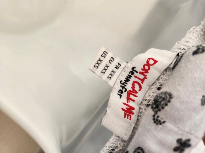 Tee-shirt court manches courtes Jennyfer XXS - photo numéro 6