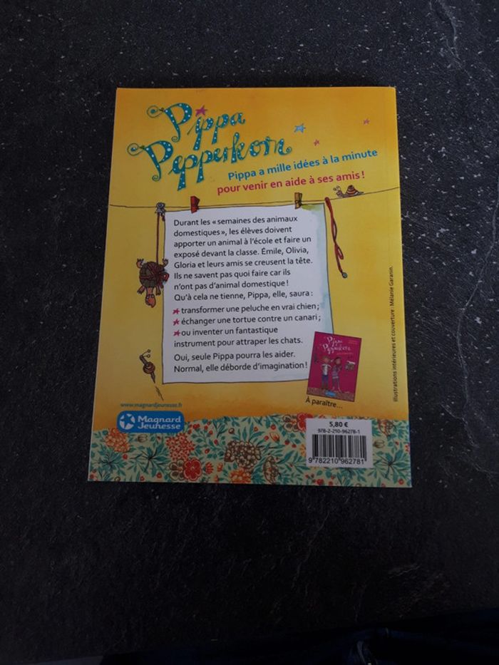 Livre Pippa Pepperkorn tome 2 drôles d'animaux - photo numéro 2
