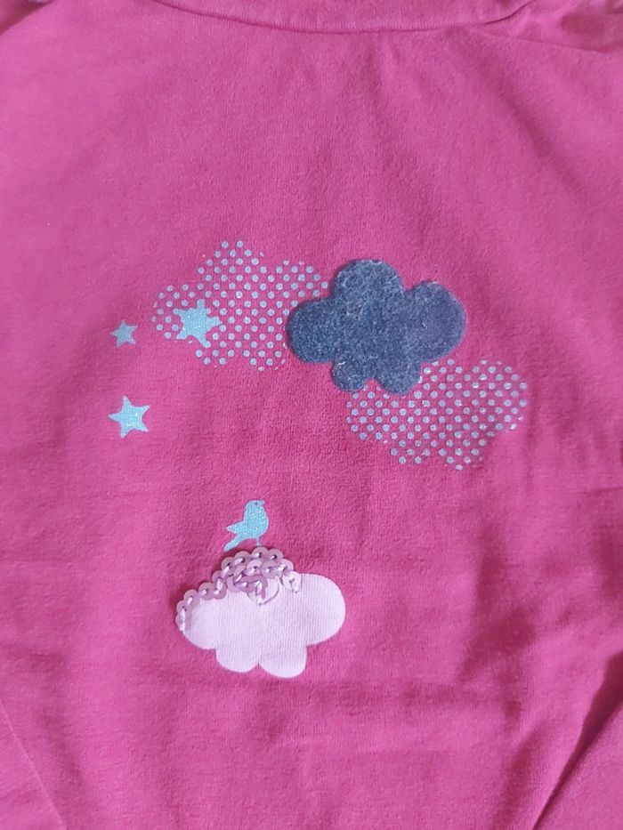 Lot de 3 tee-shirts col roulés fille Obaībi 3 ans (78) - photo numéro 6