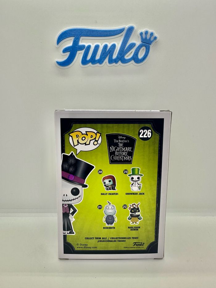 Funko Pop Disney Dapper Jack Skellington 226 Diamond Topic Exclusive 🇺🇸 - photo numéro 4